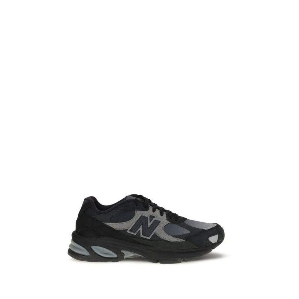 New Balance Black Recycled Polyester Athletic Men's Sneakers